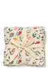 3er Pack Musselin Mulltücher 'Mio' Flower Market 65 x 65 cm