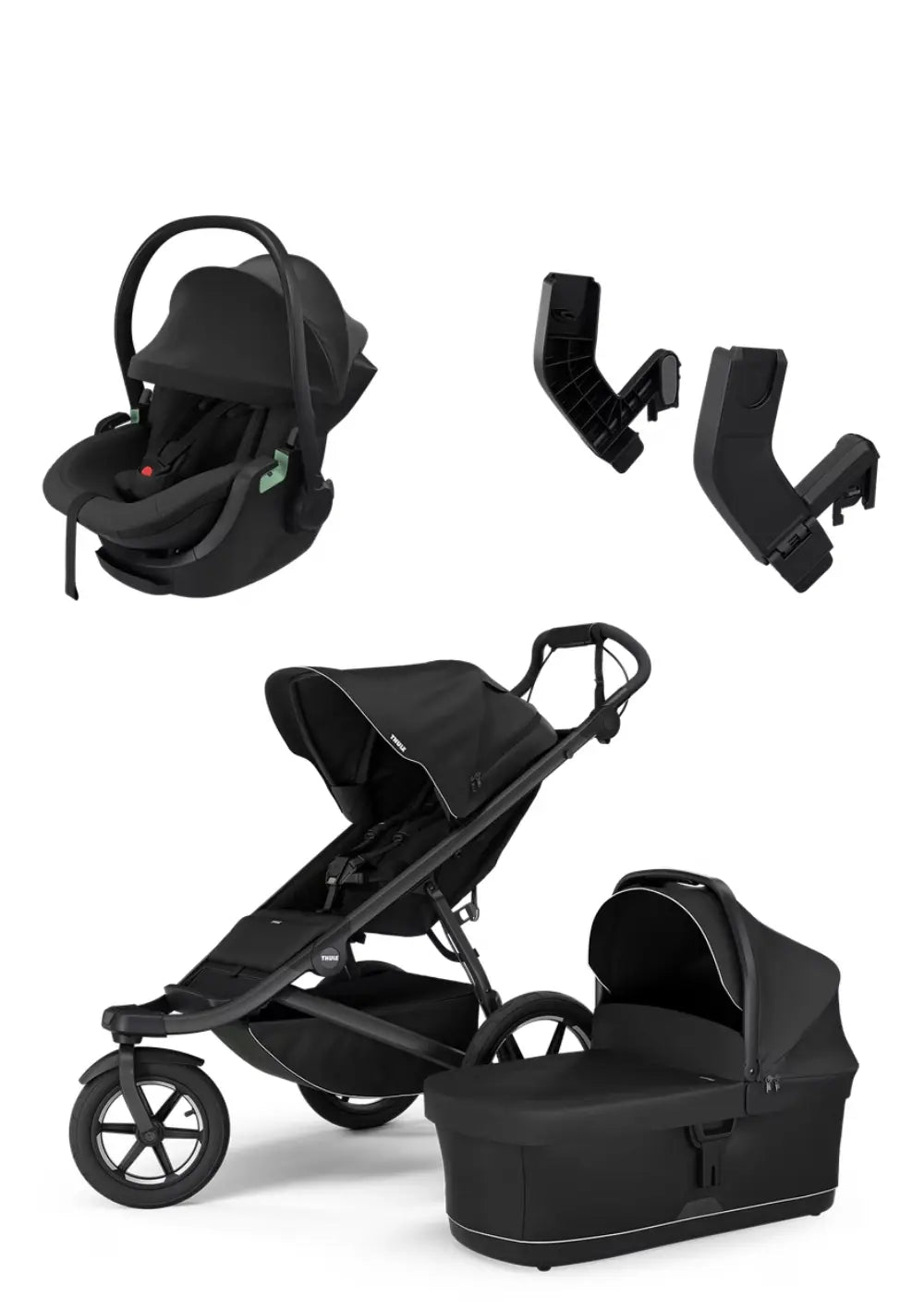 Thule Newborn Travel Bundle 'Urban Glide 3' Black