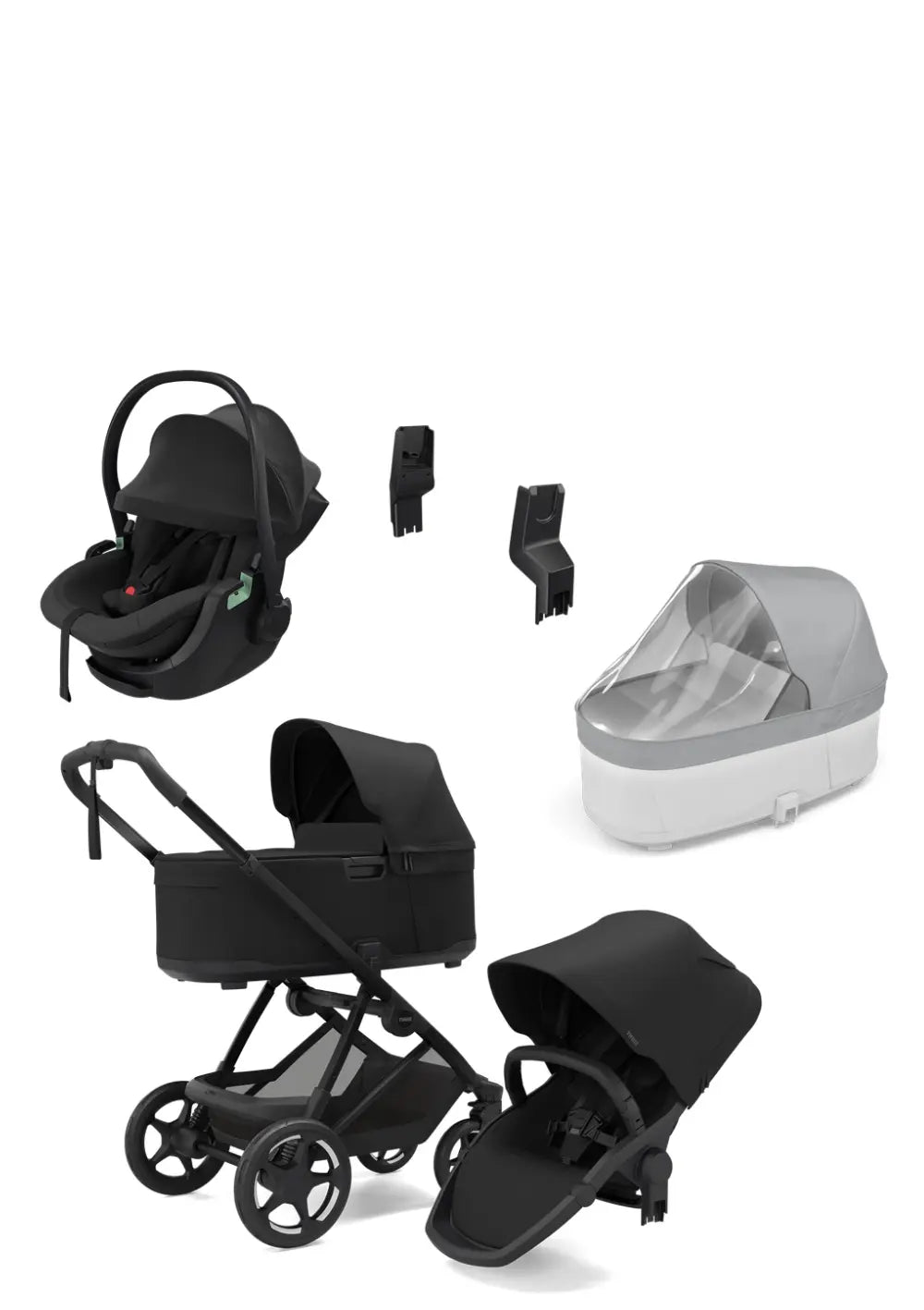 Thule Newborn Travel Bundle 'Charm' Black