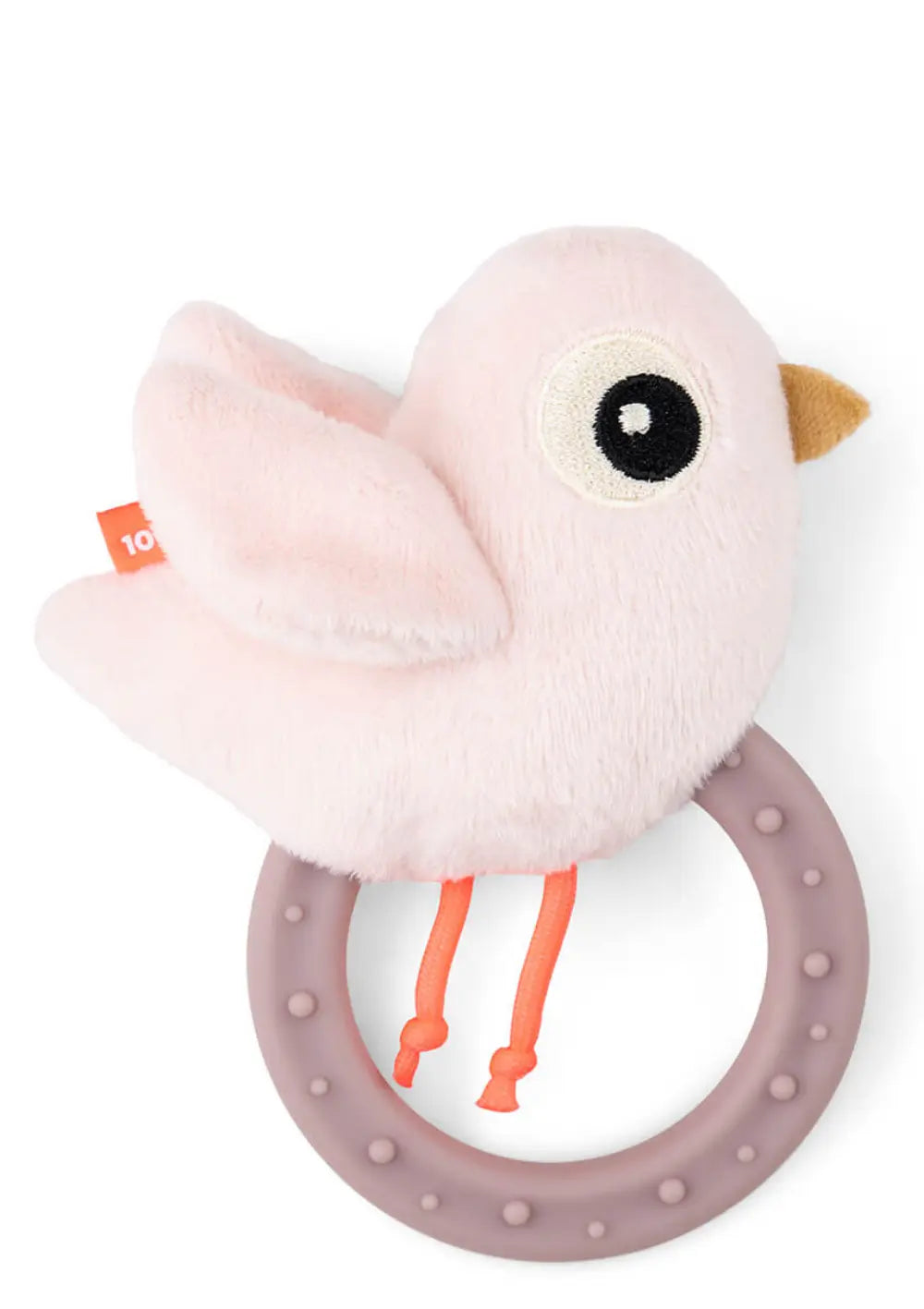 Done by Deer Rassel mit Beißring 'Birdee' rosa