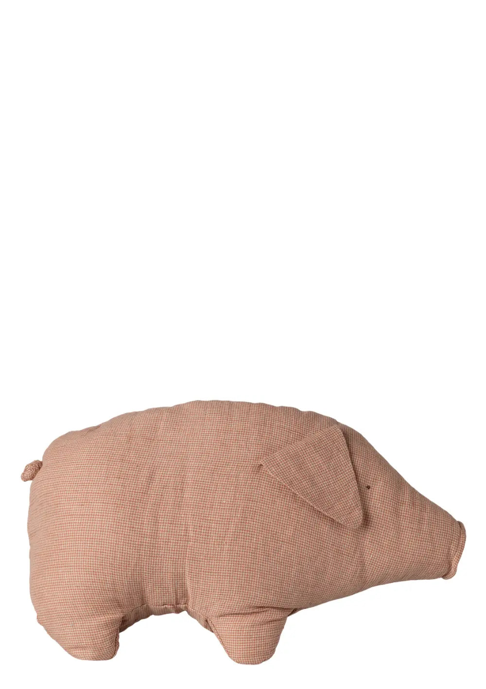 Maileg Stofftier 'Polly Pork' rosa-kariert medium