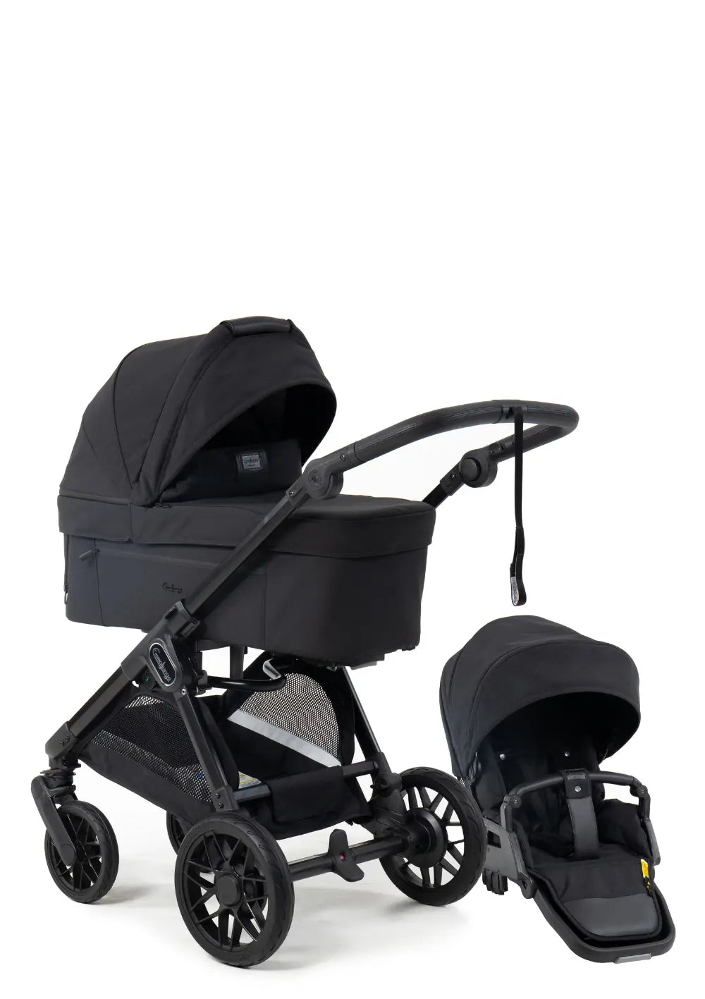 Emmaljunga Kinderwagen 'SENTO FLAT+' Urban Black