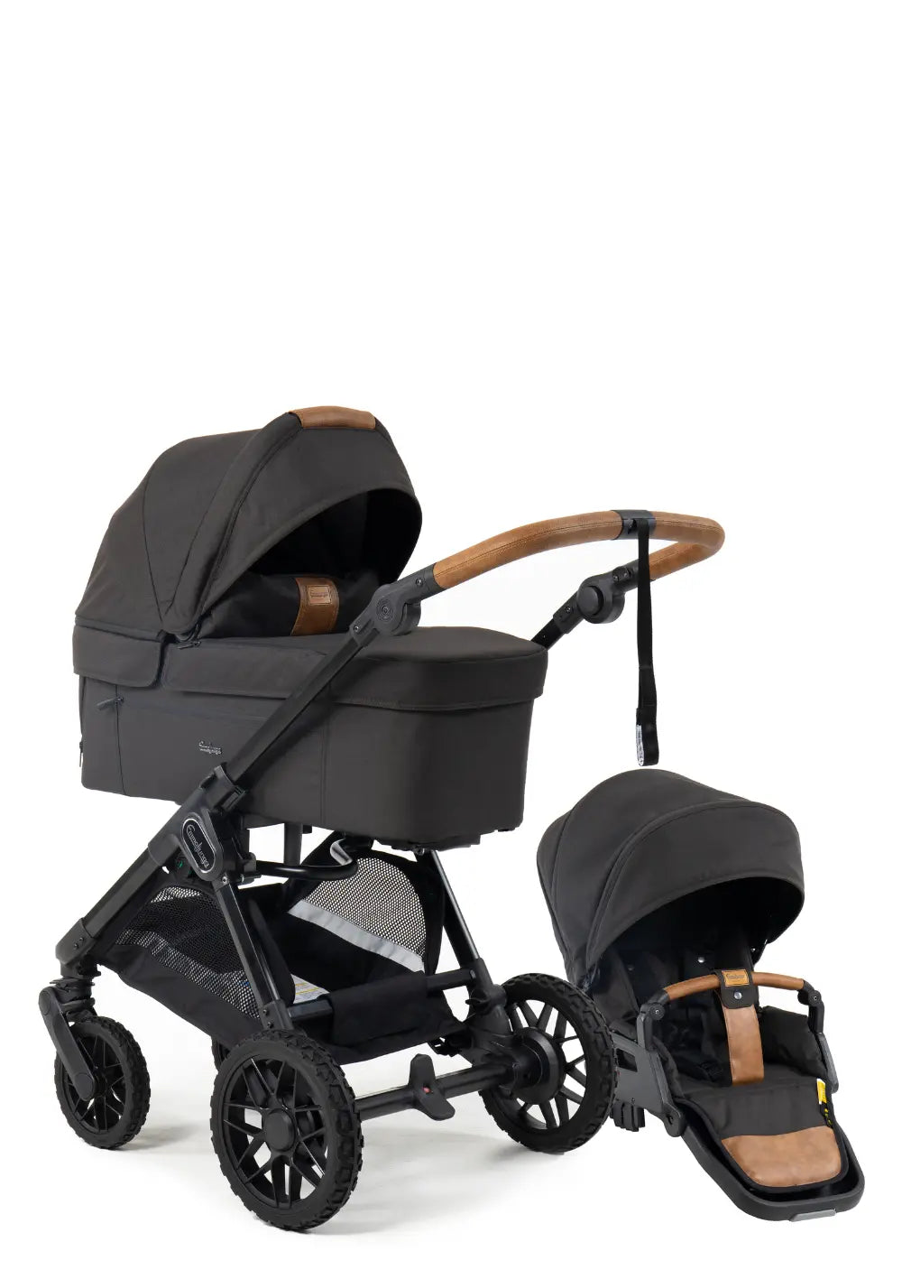Emmaljunga Kinderwagen 'SENTO FLAT+' Outdoor Brown