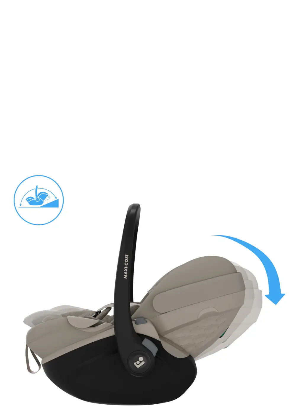 Maxi-Cosi Babyschale 'Pebble Slide Pro'  Sapphire Sand