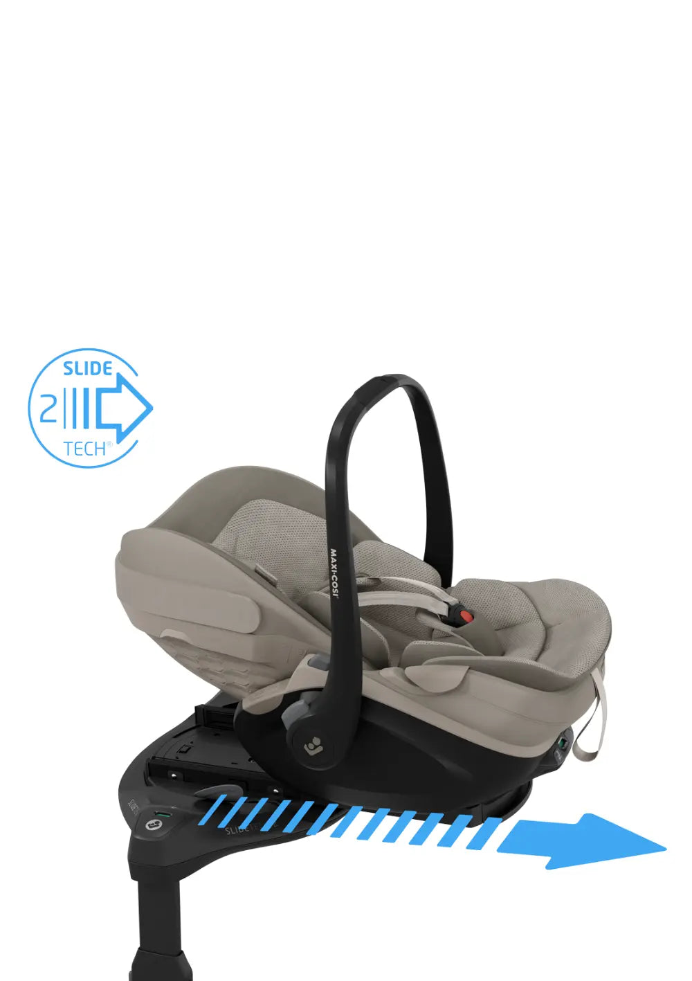 Maxi-Cosi Babyschale 'Pebble Slide Pro'  Sapphire Sand