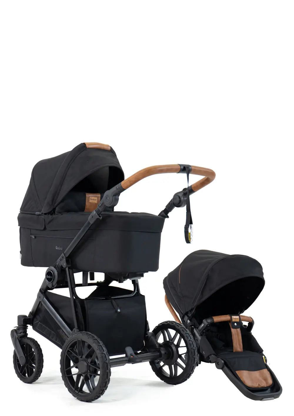 Emmaljunga Kinderwagen-Set 'SUPER SONIC' Urban Black