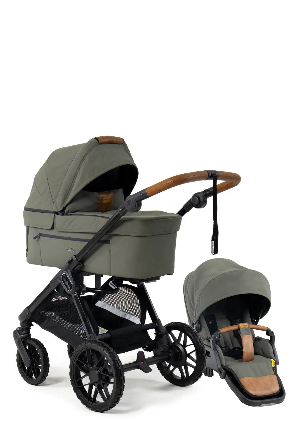 Emmaljunga Kinderwagen-Set 'SENTO PRO FLAT+' Outdoor Green