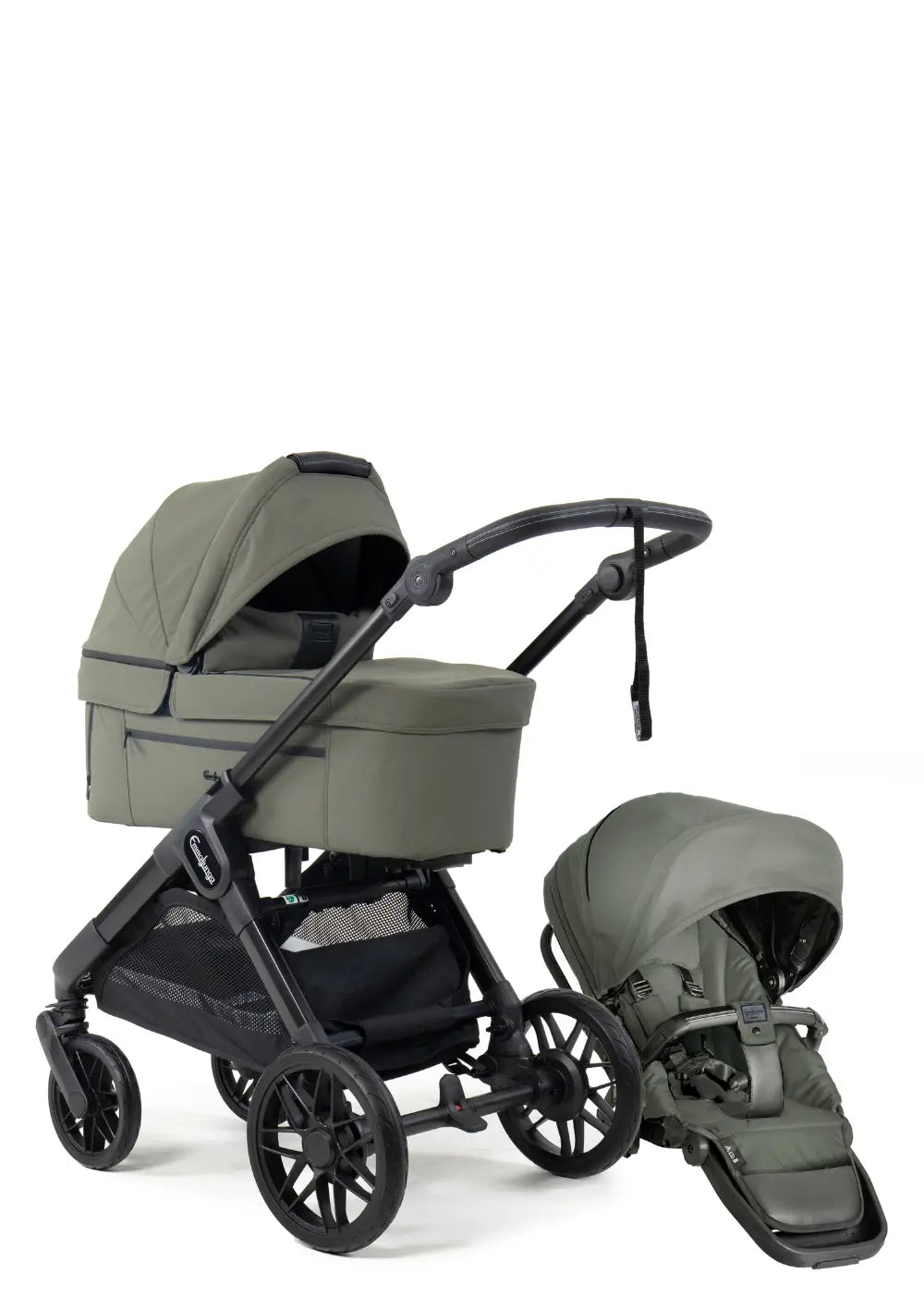 Emmaljunga Kinderwagen 'SENTO MAX ERGO+' Urban Green