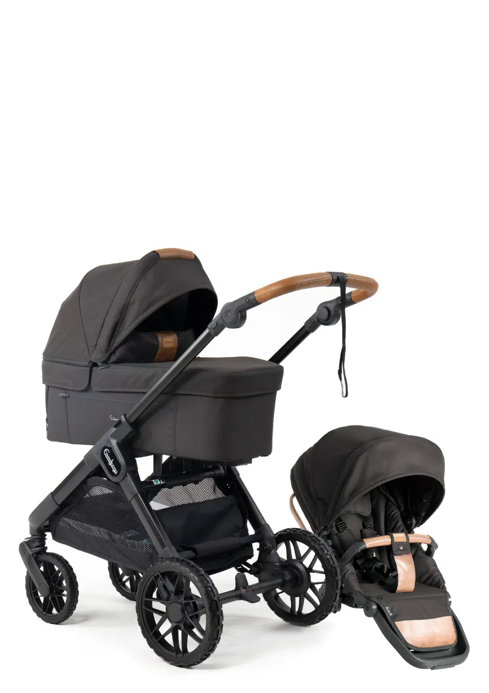 Emmaljunga Kinderwagen-Set 'SENTO MAX ERGO+' Outdoor Brown