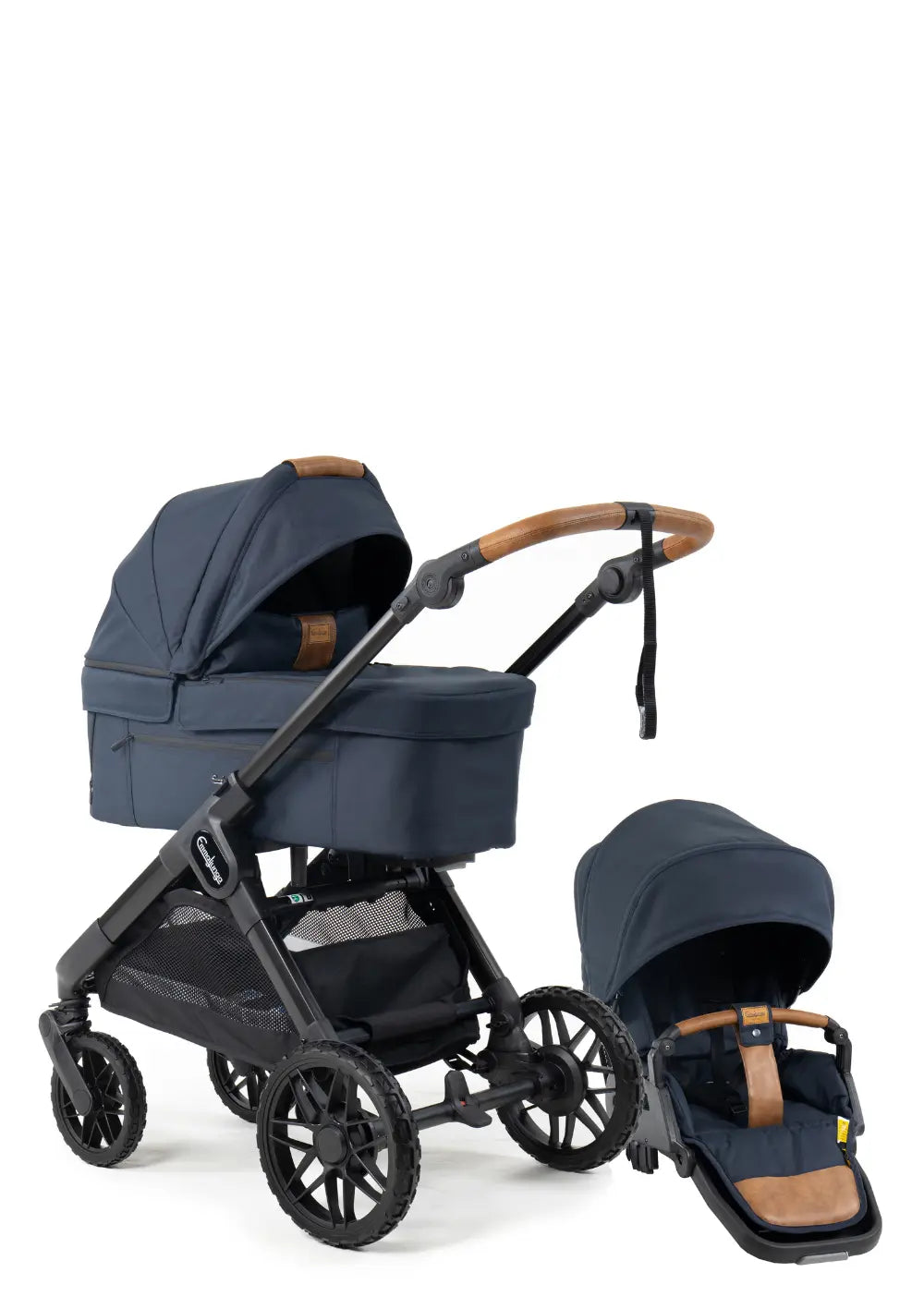 Emmaljunga Kinderwagen-Set 'SENTO MAX FLAT+' Outdoor Navy