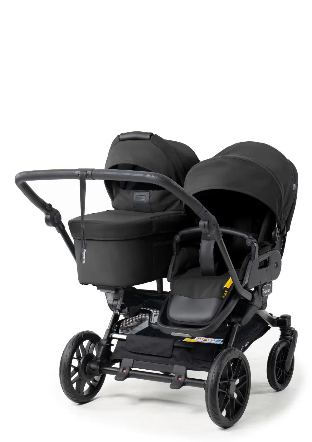 Emmaljunga 'Double SENTO FLAT+' Urban  Black