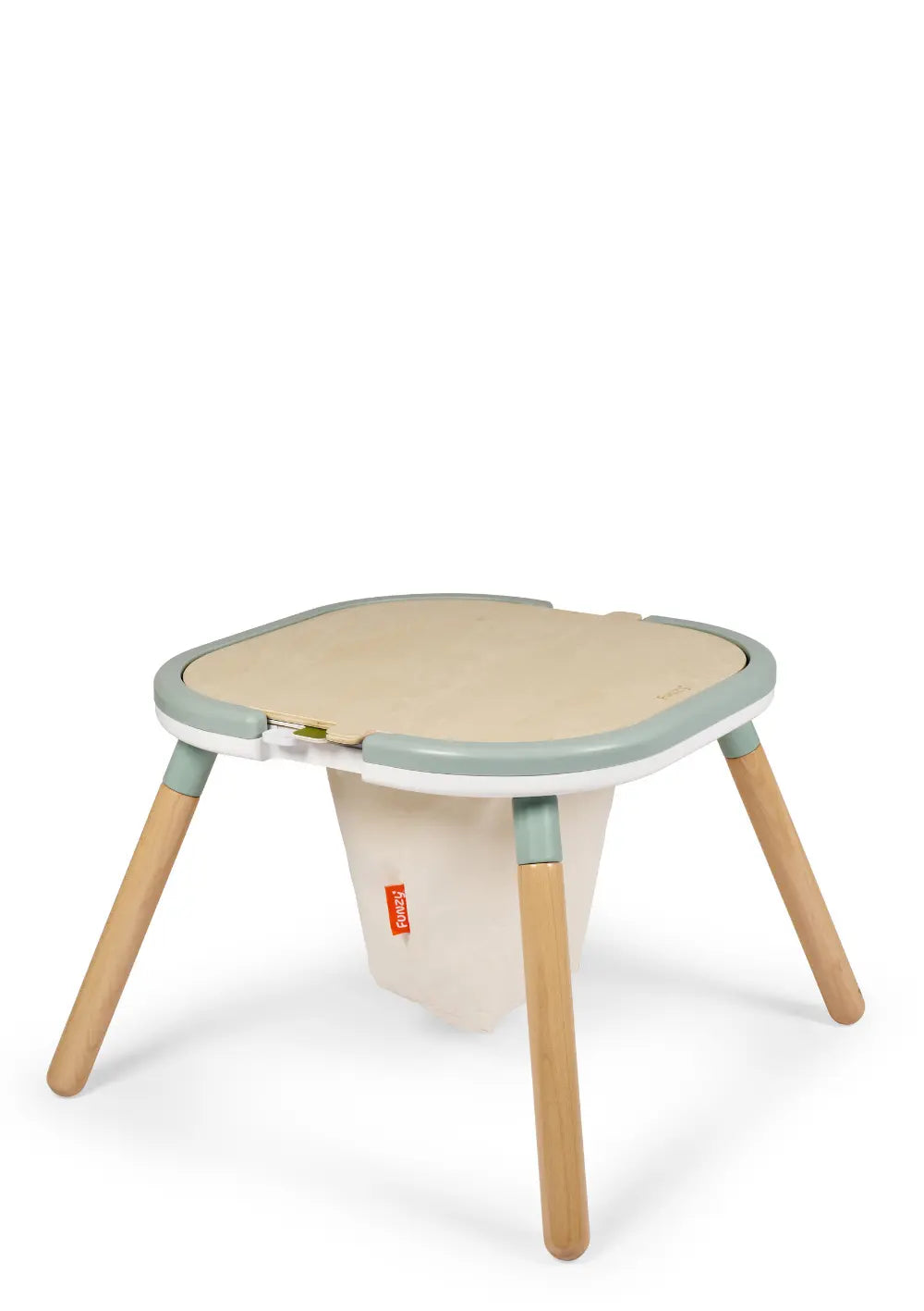 Funzy Spieltisch & Stühle Set Pastell Grün