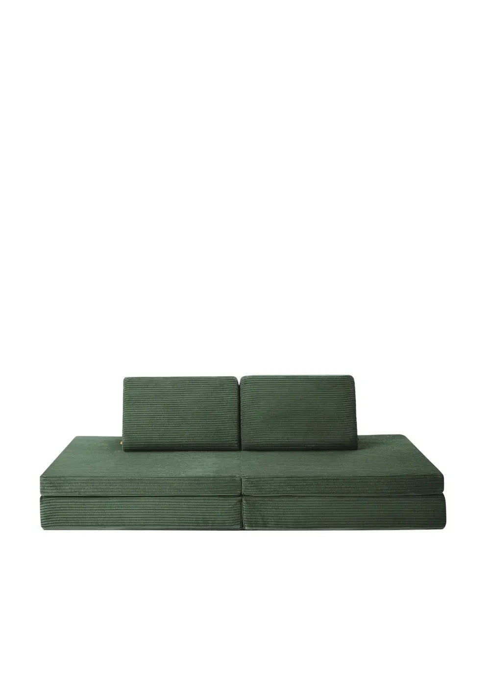 Funzy Spielsofa Cord Tannen Grün