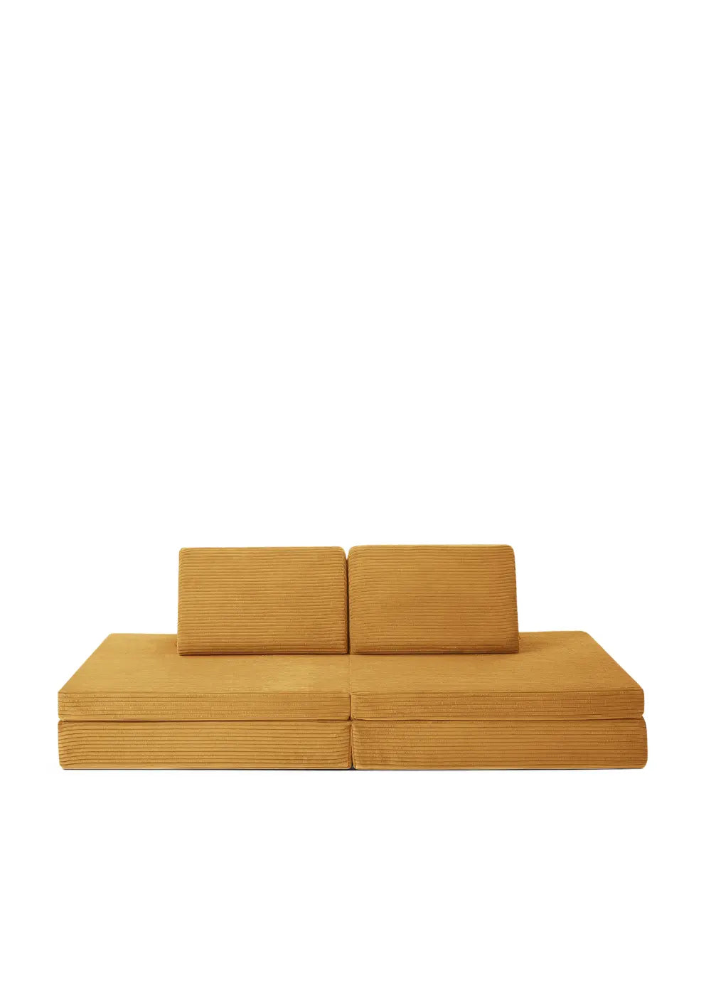 Funzy Spielsofa Cord Senf Gelb