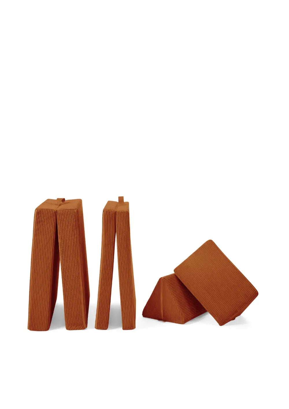 Spielsofa Cord Rost Orange