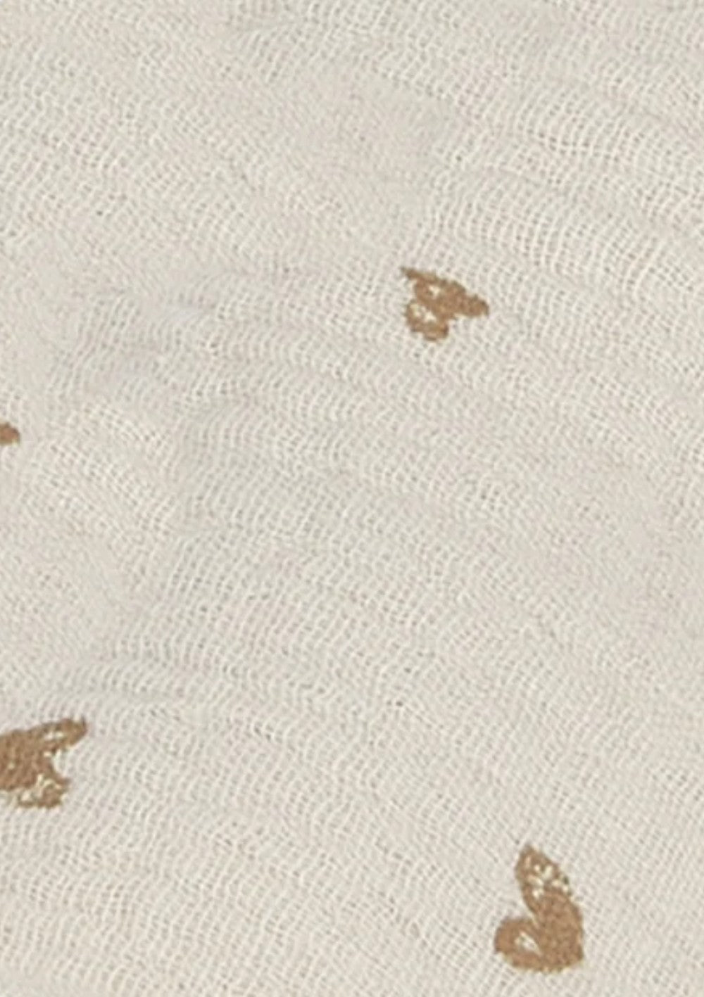 Nanami Mulltuch 'Heart' Cream sand 