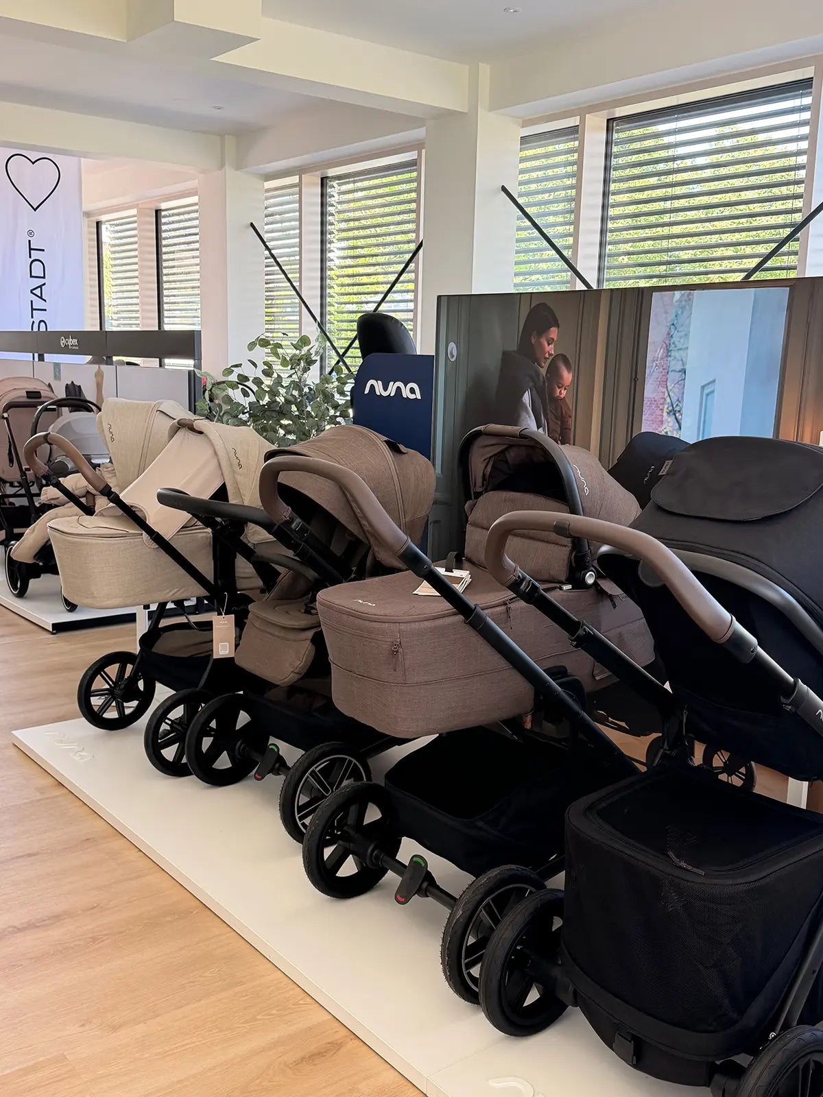 Kinderwagen bei KIND DER STADT München - Nuna Kinderwagen