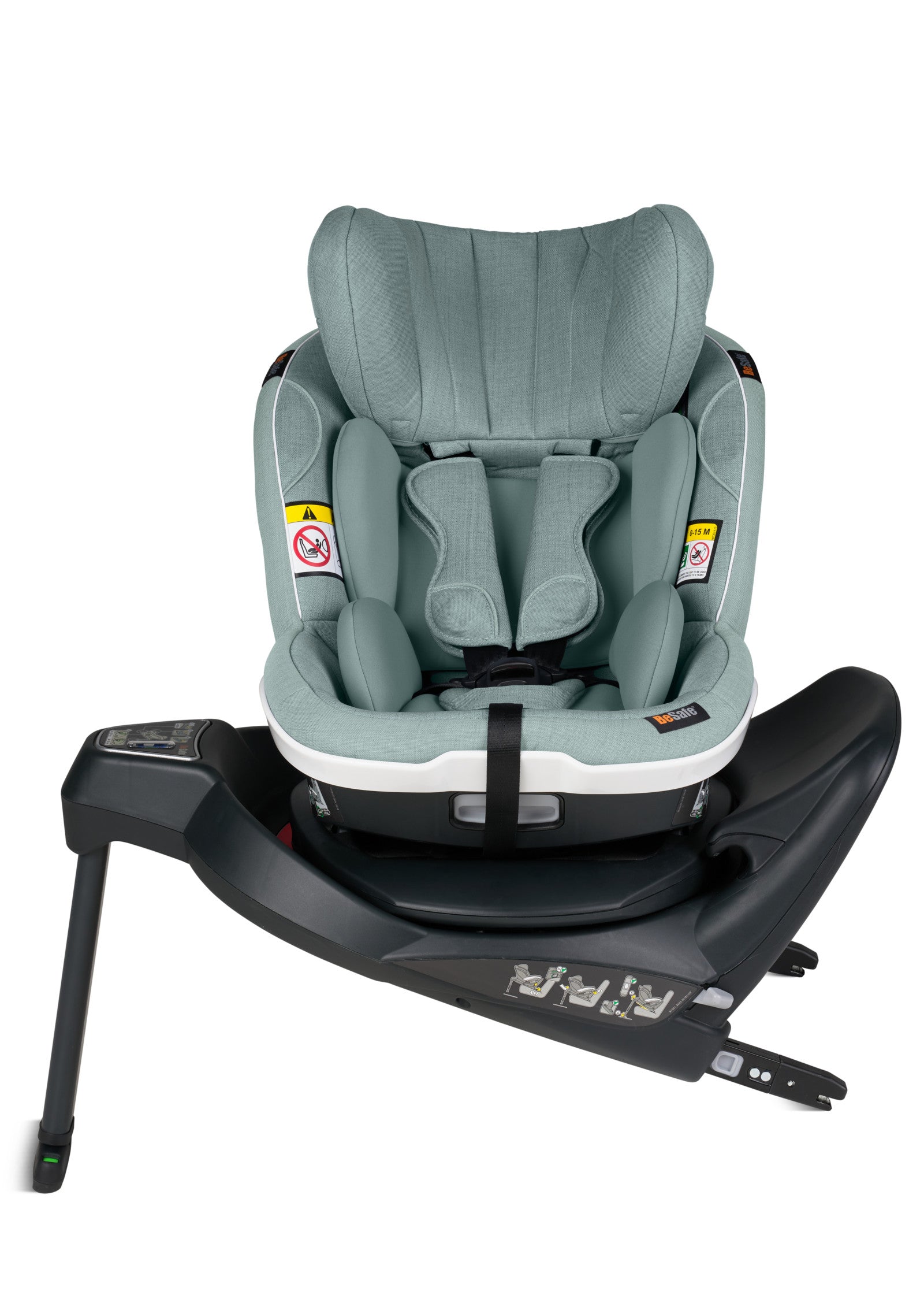 Reboarder 'iZi Twist i-Size' Sea Green Mélange
