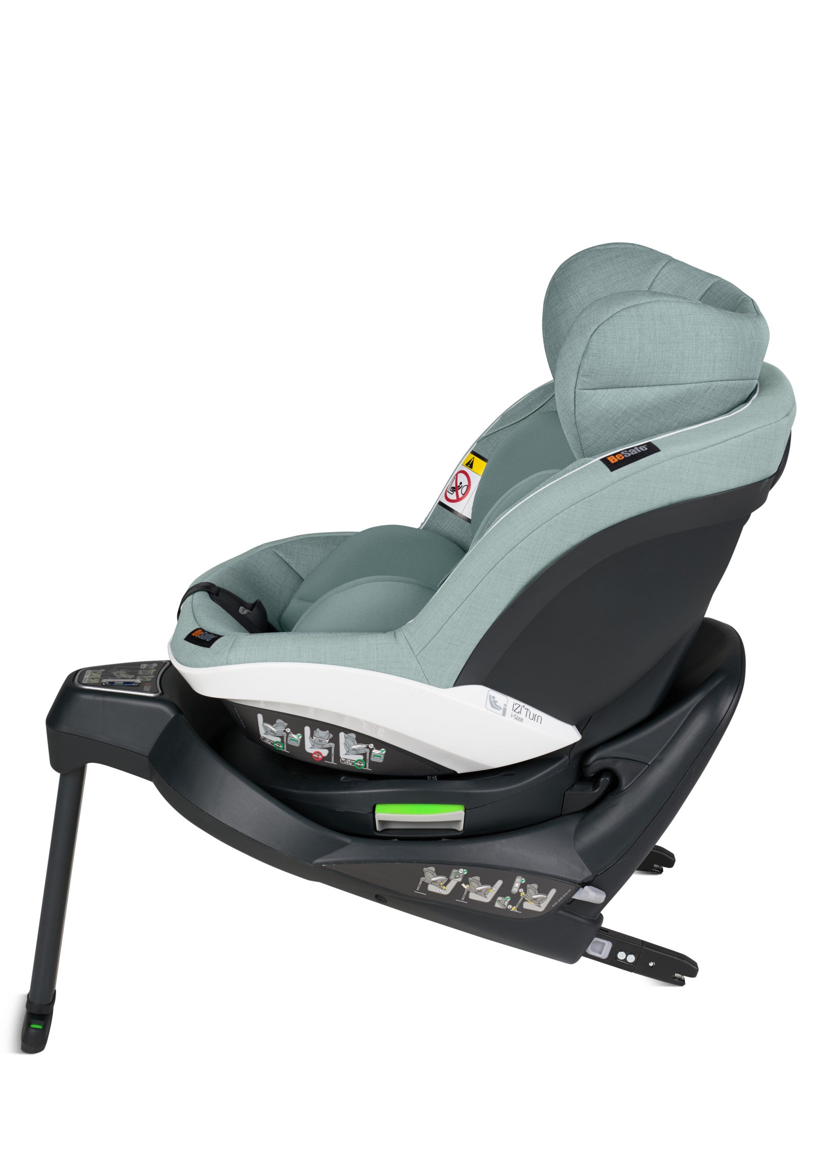 Reboarder 'iZi Twist i-Size' Sea Green Mélange